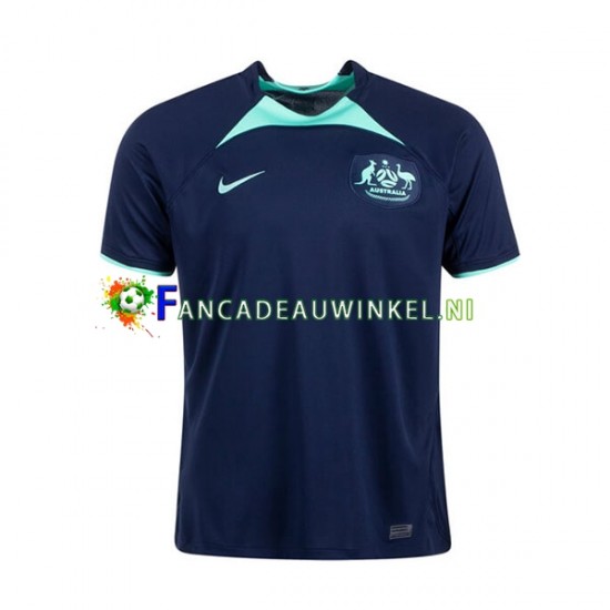 Australië Wedstrijdshirt met Korting Uit Heren WK 2022 Korte Mouw