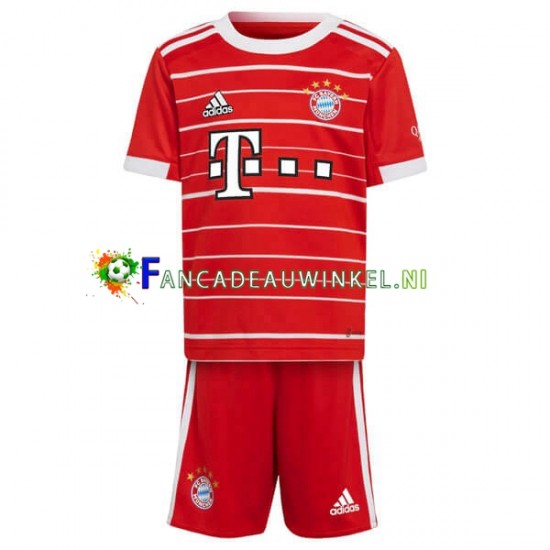 FC Bayern München Wedstrijdshirt met Korting Thuis Kind 2022-23 Korte Mouw