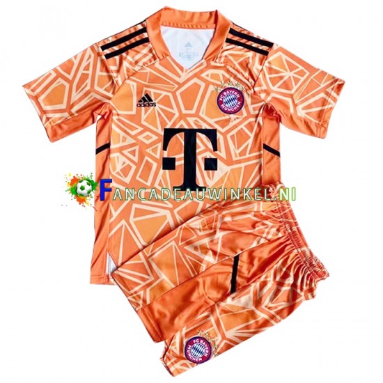 FC Bayern München Wedstrijdshirt met Korting Keepersshirt 3rd Kind 2022-23 Korte Mouw