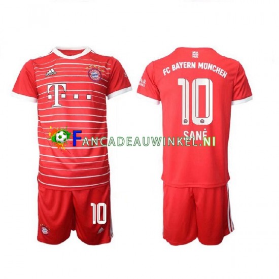 FC Bayern München Wedstrijdshirt met Korting Sane 10 Thuis Kind 2022-23 Korte Mouw