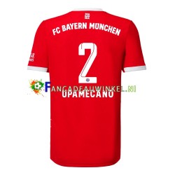 FC Bayern München Wedstrijdshirt met Korting Upamecano 2 Thuis Heren 2022-23 Korte Mouw