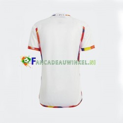België Wedstrijdshirt met Korting Uit Heren WK 2022 Korte Mouw