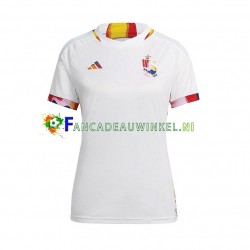België Wedstrijdshirt met Korting Uit Dames WK 2022 Korte Mouw