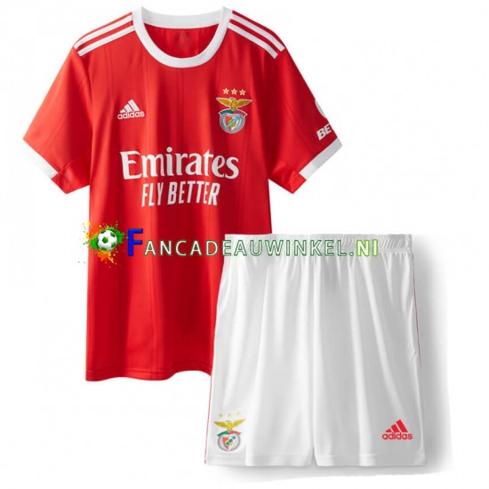 Benfica Wedstrijdshirt met Korting Thuis Kind 2022-23 Korte Mouw