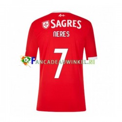 Benfica Wedstrijdshirt met Korting David Neres 7 Thuis Heren 2022-23 Korte Mouw