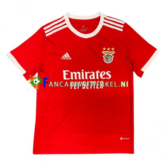 Benfica Wedstrijdshirt met Korting Thuis Heren 2022-23 Korte Mouw