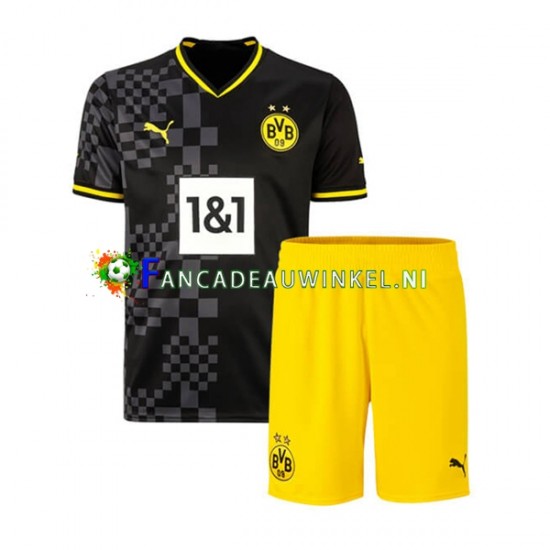 Borussia Dortmund Wedstrijdshirt met Korting Uit Kind 2022-23 Korte Mouw