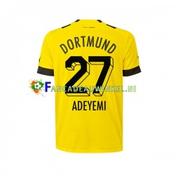 Borussia Dortmund Wedstrijdshirt met Korting Karim Adeyemi 27 Thuis Heren 2022-23 Korte Mouw