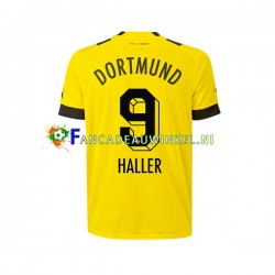 Borussia Dortmund Wedstrijdshirt met Korting Sebastien Haller 9 Thuis Heren 2022-23 Korte Mouw