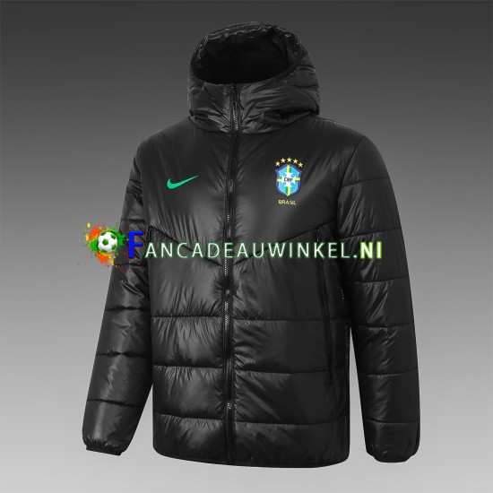 Brazilië Zwart Heren Winterjacket