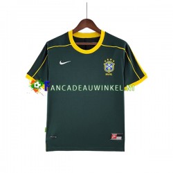 Brazilië Wedstrijdshirt met Korting Keepersshirt Retro Uit Heren 1998 Korte Mouw