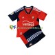 CA Osasuna Wedstrijdshirt met Korting Thuis Kind 2022-23 Korte Mouw