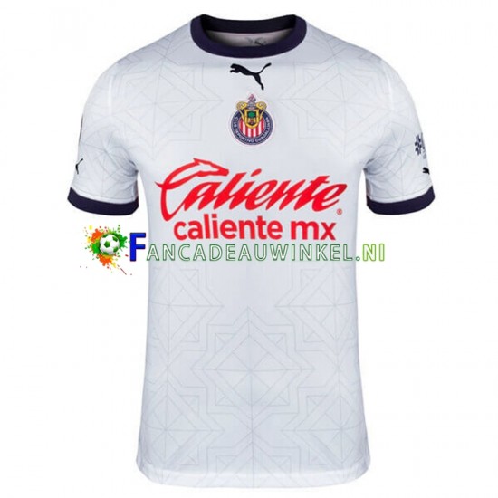 CD Guadalajara Wedstrijdshirt met Korting Uit Heren 2022-23 Korte Mouw