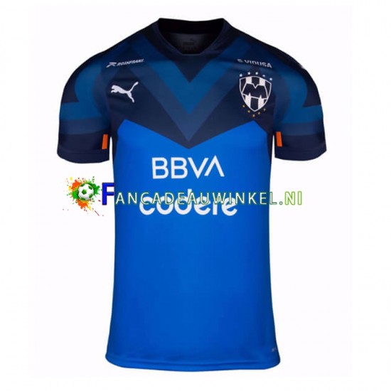 CF Monterrey Wedstrijdshirt met Korting Uit Heren 2022-23 Korte Mouw