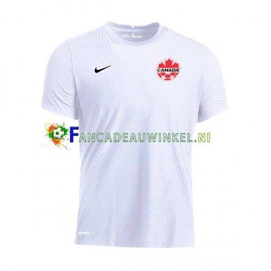 Canada Wedstrijdshirt met Korting Uit Heren WK 2022 Korte Mouw