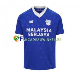 Cardiff City Wedstrijdshirt met Korting Thuis Heren 2022-23 Korte Mouw