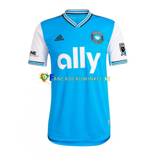 Charlotte FC Wedstrijdshirt met Korting Thuis Heren 2022 Korte Mouw