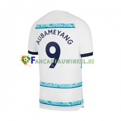 Chelsea Wedstrijdshirt met Korting Aubameyang 9 Uit Heren 2022-23 Korte Mouw