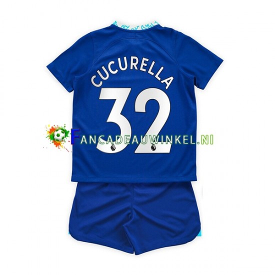 Chelsea Wedstrijdshirt met Korting Cucurella 32 Thuis Kind 2022-23 Korte Mouw