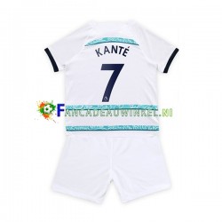 Chelsea Wedstrijdshirt met Korting Kante 7 Uit Kind 2022-23 Korte Mouw