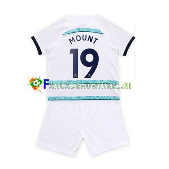 Chelsea Wedstrijdshirt met Korting Mount 19 Uit Kind 2022-23 Korte Mouw