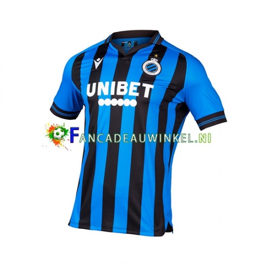 Club Brugge Wedstrijdshirt met Korting Thuis Heren 2022-23 Korte Mouw