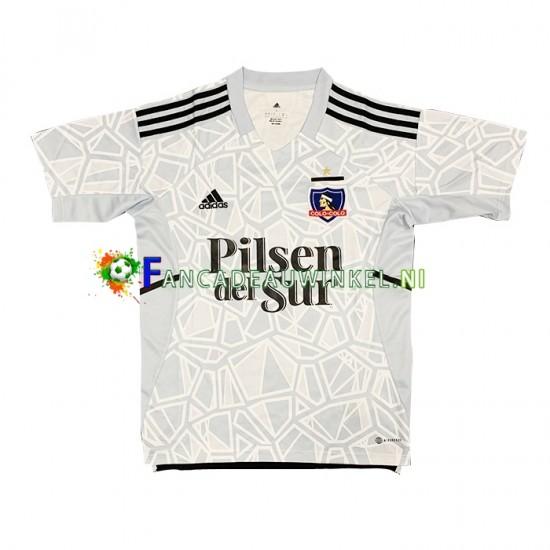 Colo-Colo Wedstrijdshirt met Korting Keepersshirt Thuis Heren 2022 Korte Mouw