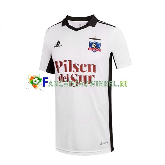 Colo-Colo Wedstrijdshirt met Korting Thuis Heren 2022 Korte Mouw