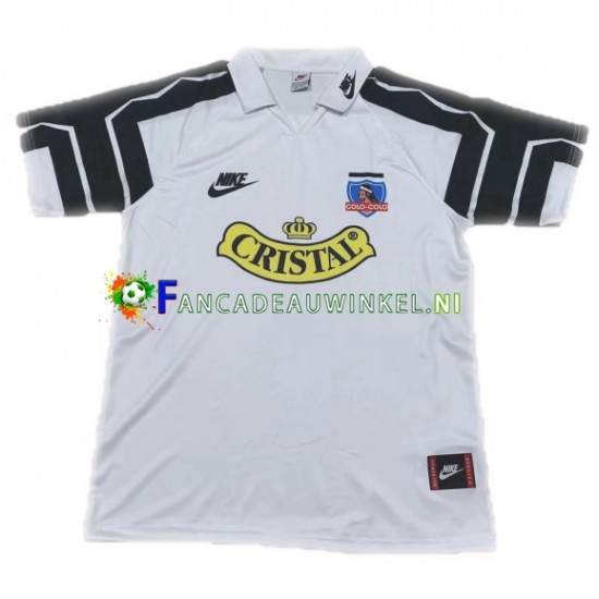 Colo-Colo Wedstrijdshirt met Korting 1995 Retro Thuis Heren Korte Mouw