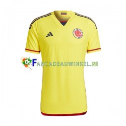 Colombia Wedstrijdshirt met Korting Thuis Heren 2022-23 Korte Mouw