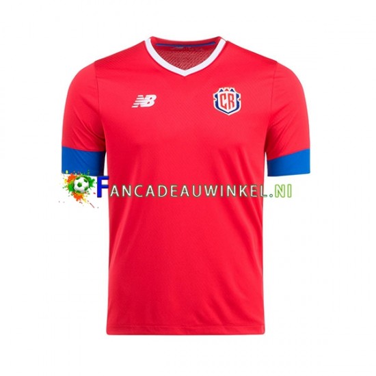 Costa Rica Wedstrijdshirt met Korting Thuis Heren WK 2022 Korte Mouw