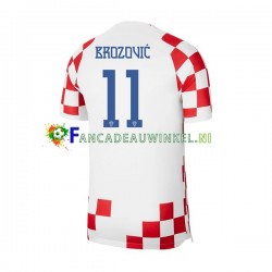 Kroatië Wedstrijdshirt met Korting Brozovic 11 Thuis Heren WK 2022 Korte Mouw