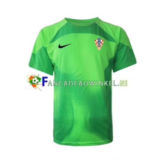 Kroatië Wedstrijdshirt met Korting Keepersshirt Uit Heren WK 2022 Korte Mouw