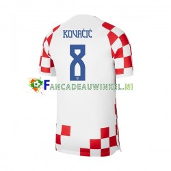 Kroatië Wedstrijdshirt met Korting Kovacic 8 Thuis Heren WK 2022 Korte Mouw