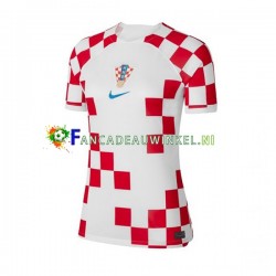 Kroatië Wedstrijdshirt met Korting Thuis Dames WK 2022 Korte Mouw