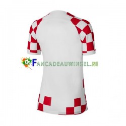 Kroatië Wedstrijdshirt met Korting Thuis Dames WK 2022 Korte Mouw