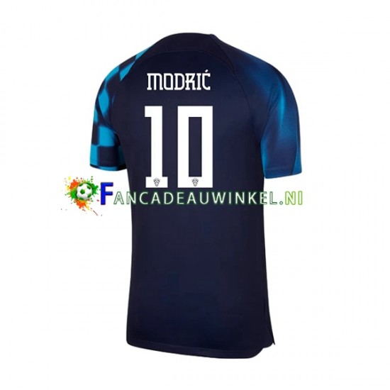 Kroatië Wedstrijdshirt met Korting Modrić 10 Uit Heren WK 2022 Korte Mouw