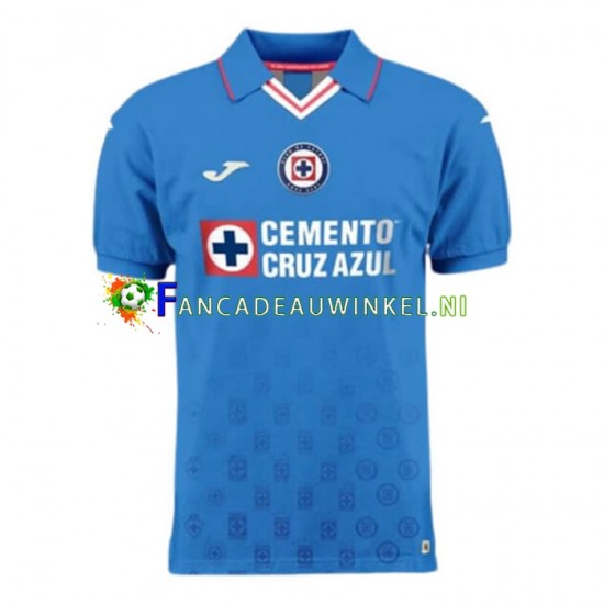 Cruz Azul Wedstrijdshirt met Korting Thuis Heren 2022-23 Korte Mouw