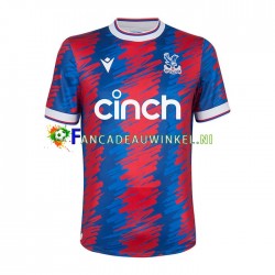Crystal Palace Wedstrijdshirt met Korting Thuis Heren 2022-23 Korte Mouw