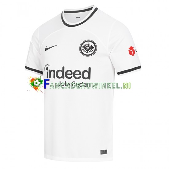 Eintracht Frankfurt Wedstrijdshirt met Korting Thuis Heren 2022-23 Korte Mouw