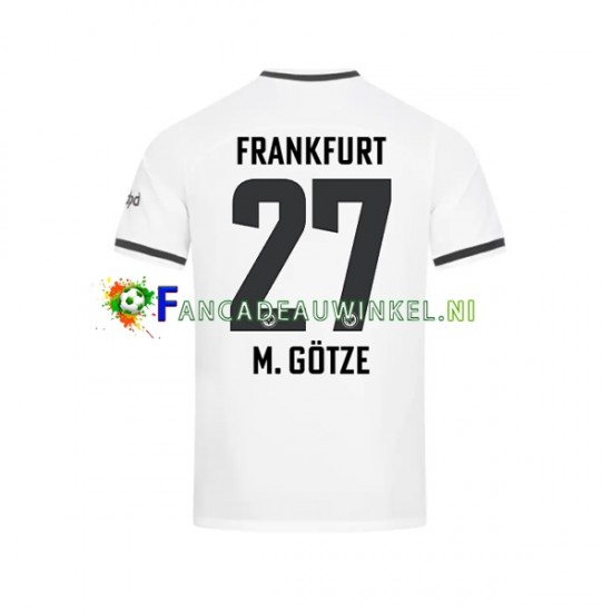 Eintracht Frankfurt Wedstrijdshirt met Korting Mario Gotze Thuis Heren 2022-23 Korte Mouw