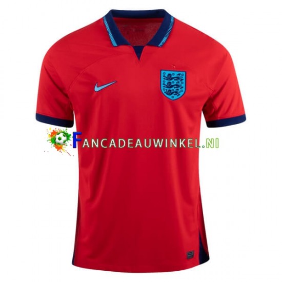 Engeland Wedstrijdshirt met Korting Uit Heren WK 2022 Korte Mouw