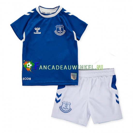 Everton Wedstrijdshirt met Korting Thuis Kind 2022-23 Korte Mouw