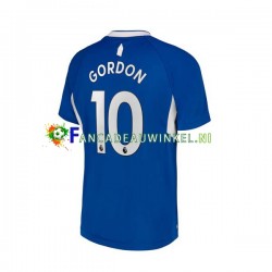 Everton Wedstrijdshirt met Korting Gordon 10 Thuis Heren 2022-23 Korte Mouw