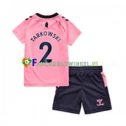 Everton Wedstrijdshirt met Korting James Tarkowski 2 Uit Kind 2022-23 Korte Mouw