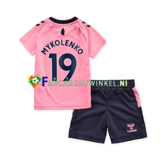 Everton Wedstrijdshirt met Korting Mykolenko 19 Uit Kind 2022-23 Korte Mouw