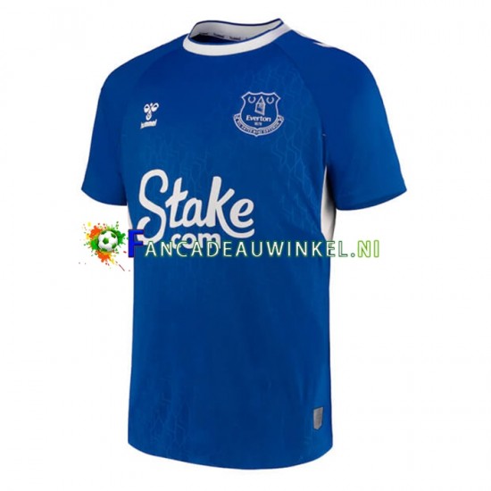 Everton Wedstrijdshirt met Korting Thuis Heren 2022-23 Korte Mouw