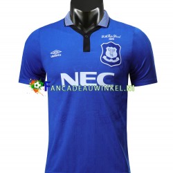 Everton Wedstrijdshirt met Korting 1995 Retro Thuis Heren Korte Mouw