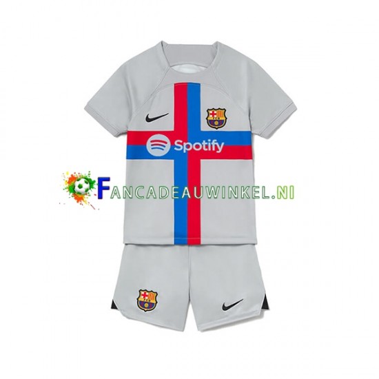 FC Barcelona Wedstrijdshirt met Korting 3rd Kind 2022-23 Korte Mouw