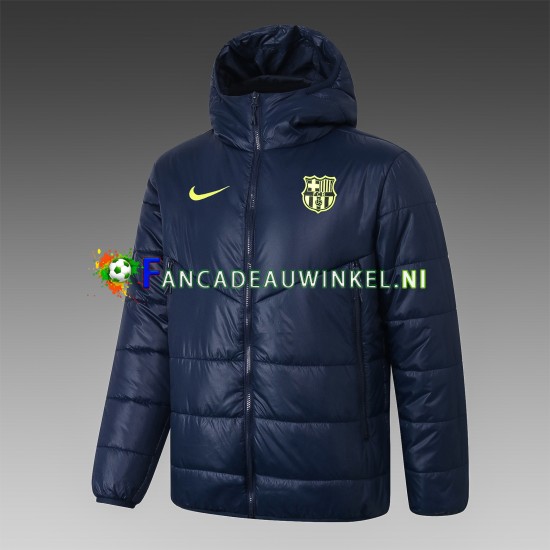 FC Barcelona Blauw Heren Winterjacket